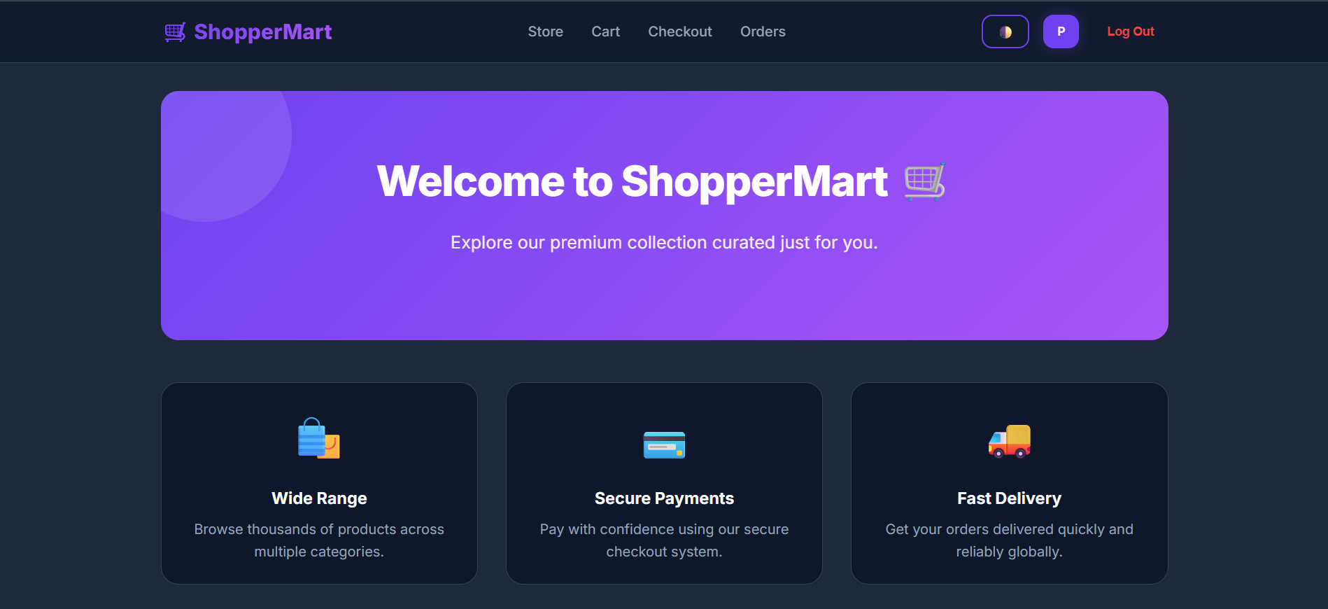 ShopperMart E-Commerce